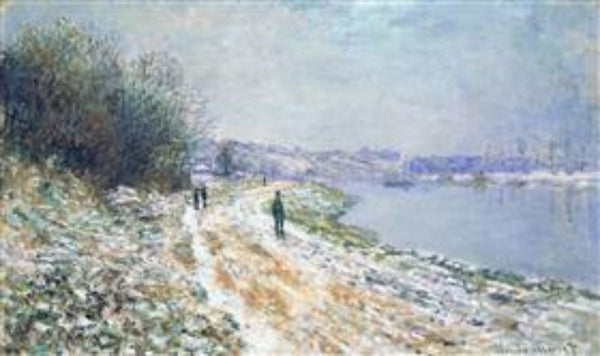 The Tow Path at Argenteuil, Winter 