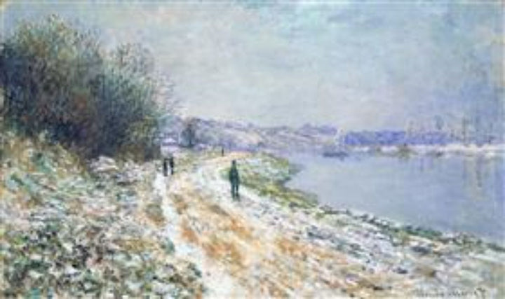 The Tow Path at Argenteuil, Winter 