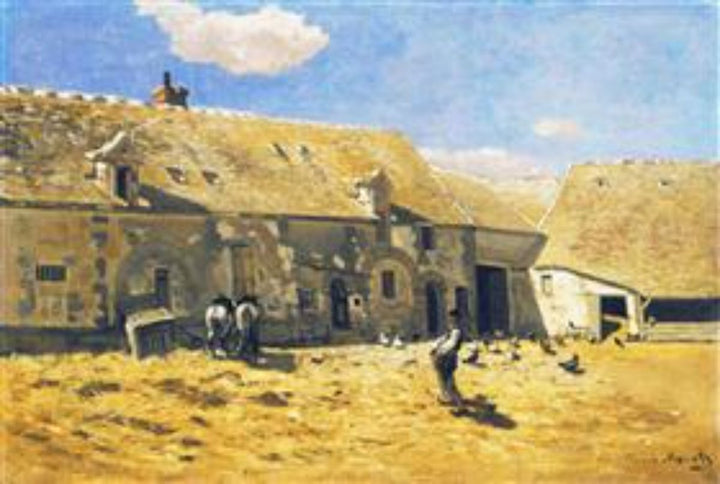 Farmyard at Chailly 