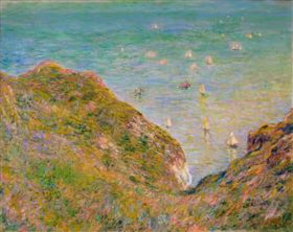 View from the Cliff at Pourville, Bright Weather 