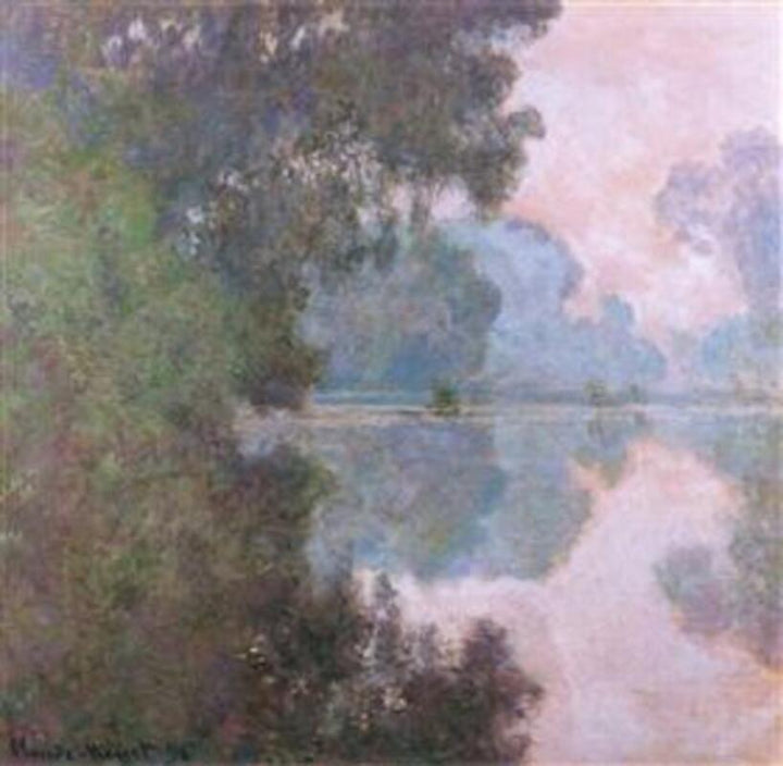 Morning On The Seine Near Giverny 