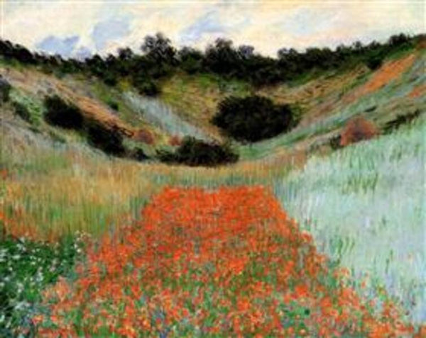 Poppy Field In A Hollow Near Giverny 