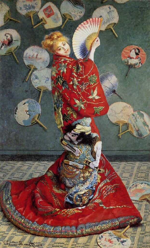 Madame Monet in Japanese Costume (La Japonaise) 