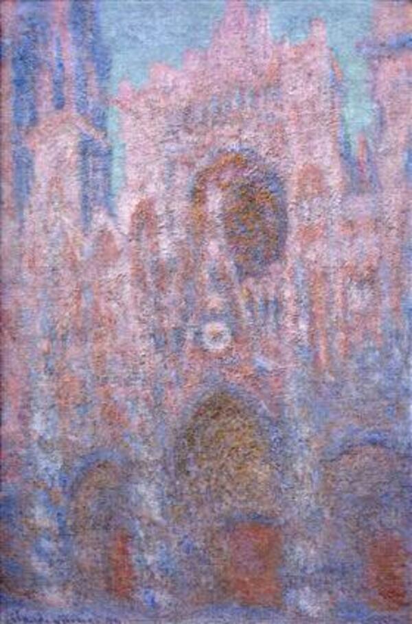 Rouen Cathedral, Symphony in Grey and Rose
