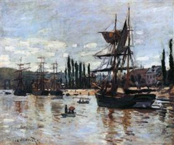 Boats At Rouen 