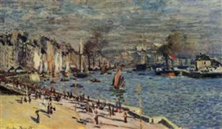 View Of The Old Outer Harbor At Le Havre 