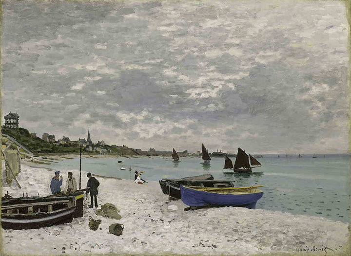 Beach at Sainte-Adresse 