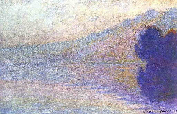 The Seine At Port Villez Mist 