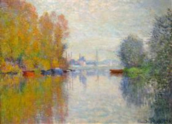 Autumn On The Seine At Argenteuil 