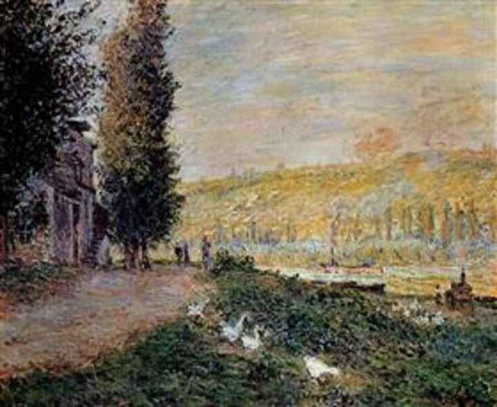 The Banks of the Seine, Lavacour 