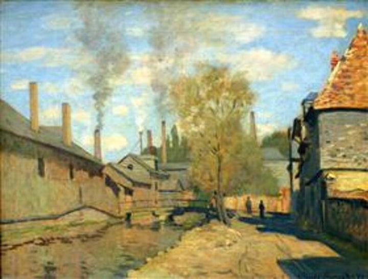 The Robec Stream Rouen Aka Factories At Deville Near Rouen 