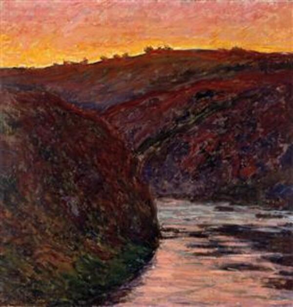 Valley of the Creuse, Sunset I 