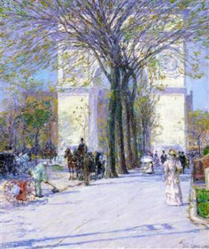 Washington Arch, Spring 