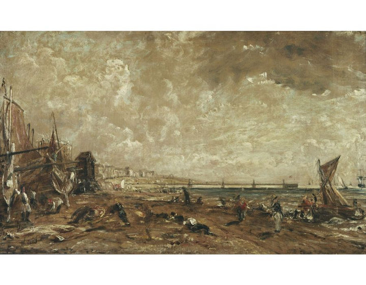 Chain Pier, Brighton Painting by John Constable