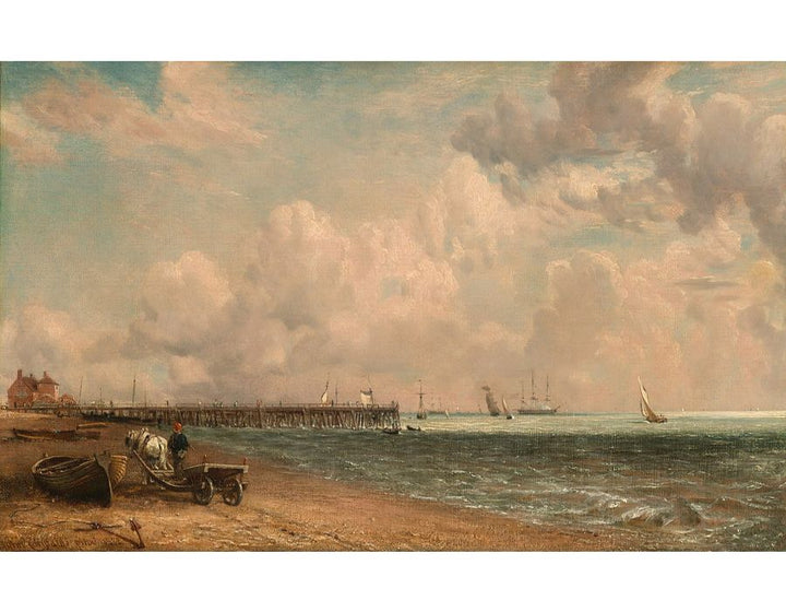 Yarmouth Jetty Painting by John Constable