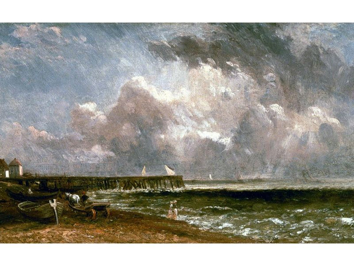 Yarmouth Pier, 1822 Painting 