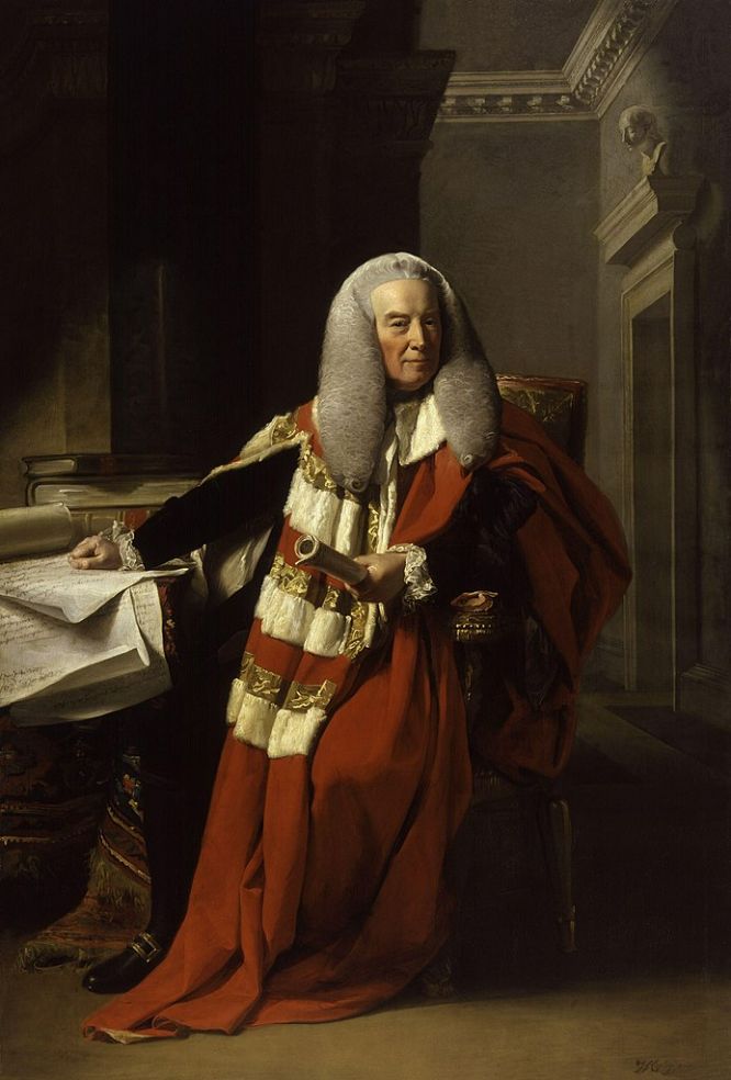 Portrait of William Murray (1705-93), 1st Earl of Mansfield, 1782-83
