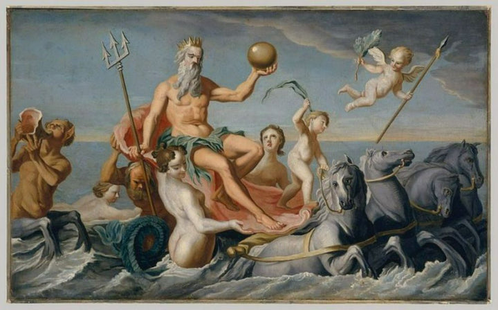 The Return of Neptune Painting by John Singleton Copley