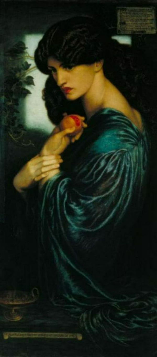 Proserpine Painting by Dante Gabriel Rossetti