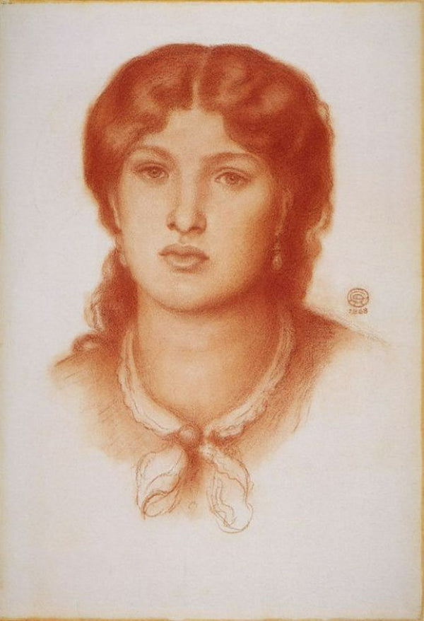 Fanny Cornforth Painting by Dante Gabriel Rossetti