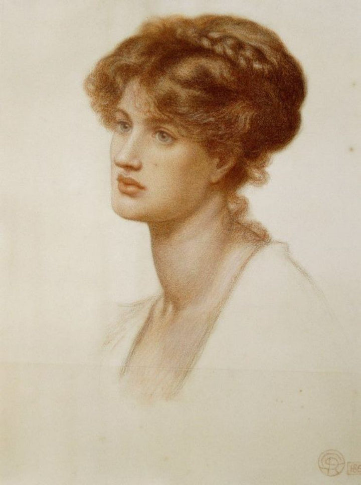 Marie Stillman Painting by Dante Gabriel Rossetti