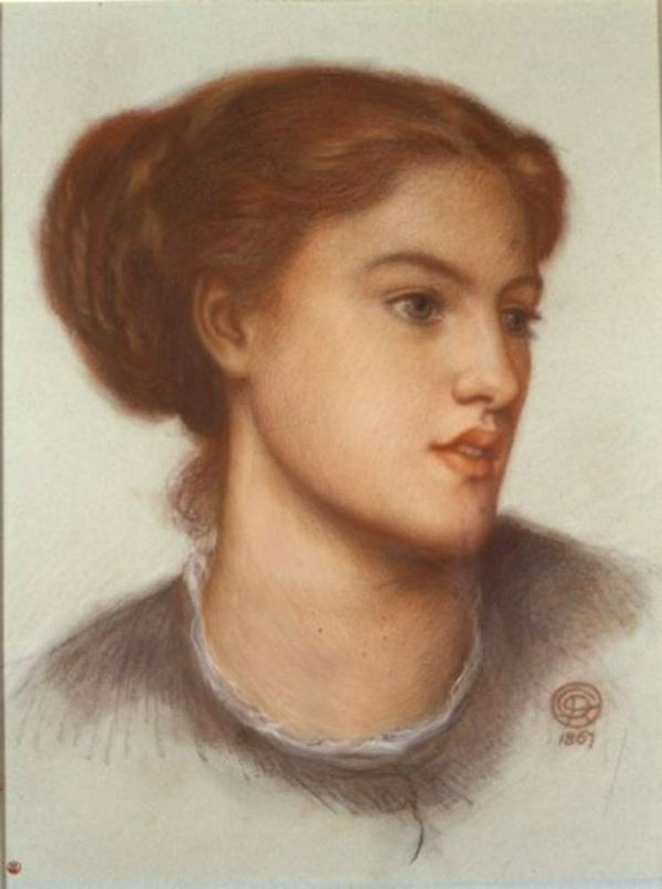 Ellen Smith Painting by Dante Gabriel Rossetti