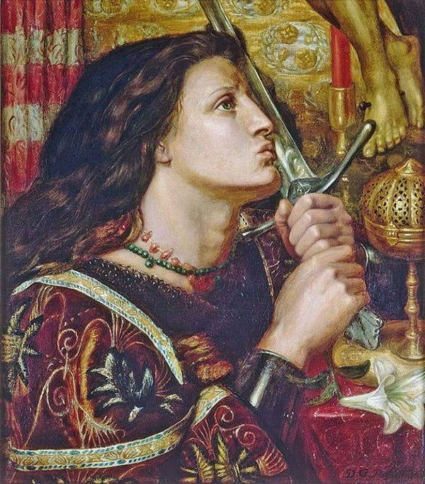 Joan Of Arc2 Painting by Dante Gabriel Rossetti