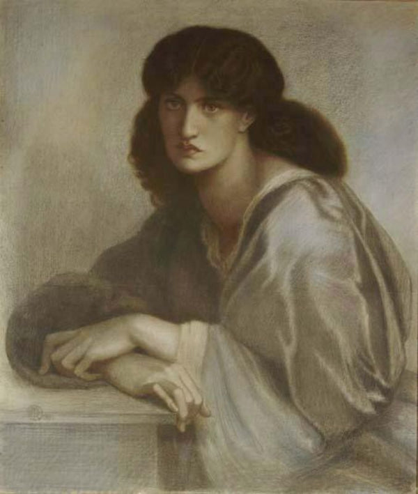 La Donna Della Finestra2 Painting by Dante Gabriel Rossetti