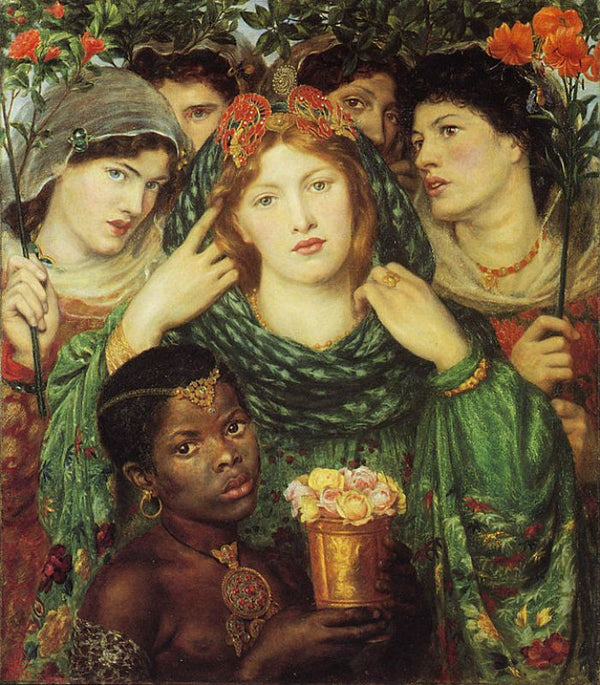 The Beloved Painting by Dante Gabriel Rossetti