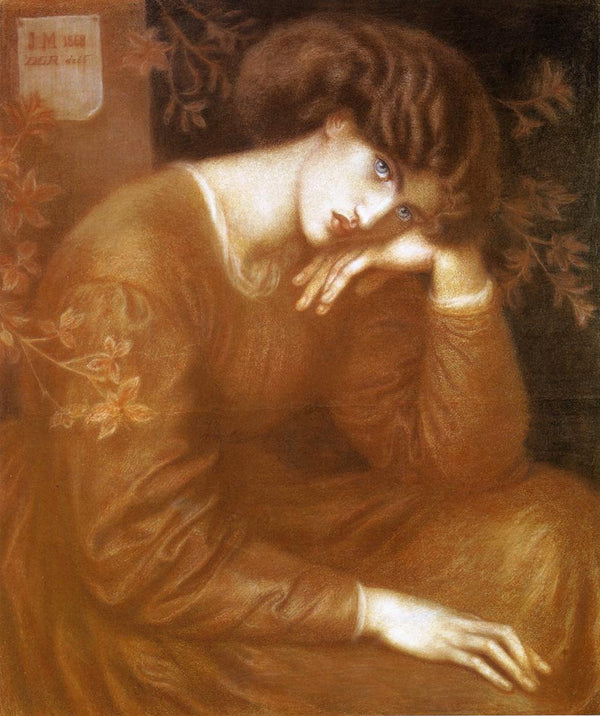 Reverie Painting by Dante Gabriel Rossetti