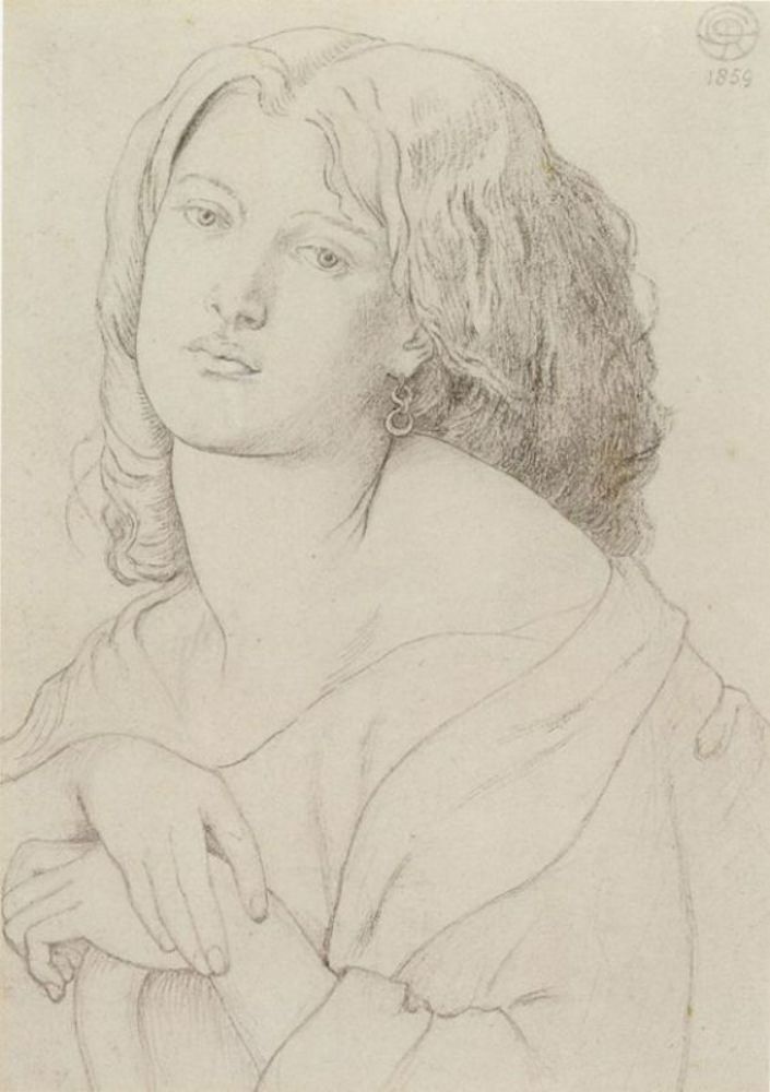 Portrait of Fanny Cornforth Painting by Dante Gabriel Rossetti