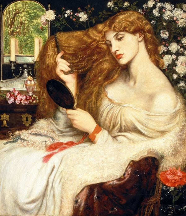 Lady Lilith Painting by Dante Gabriel Rossetti