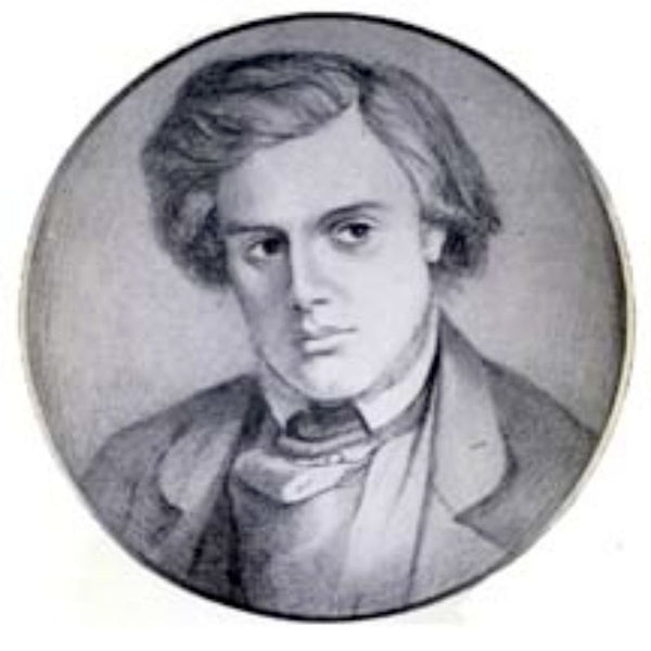 Portrait of Thomas Woolner Painting by Dante Gabriel Rossetti