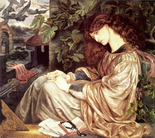 La Pia De Tolomei 1868-80 Painting by Dante Gabriel Rossetti