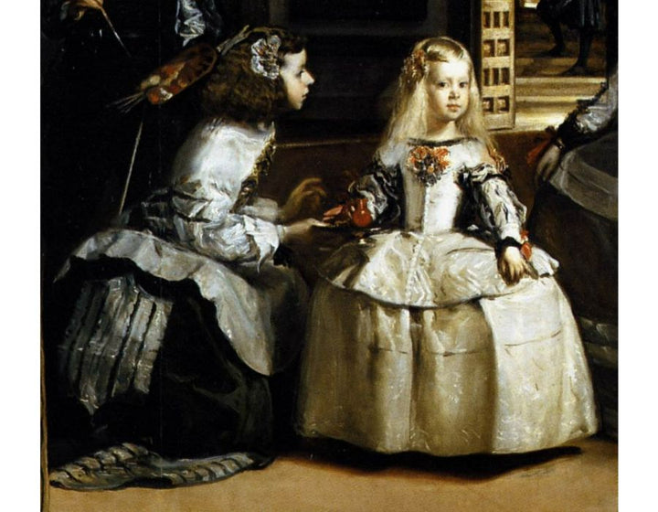 Las Meninas (detail-3) 1656-57 