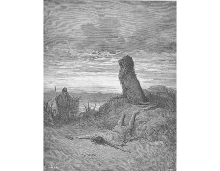 The Prophet Slain By A Lion 