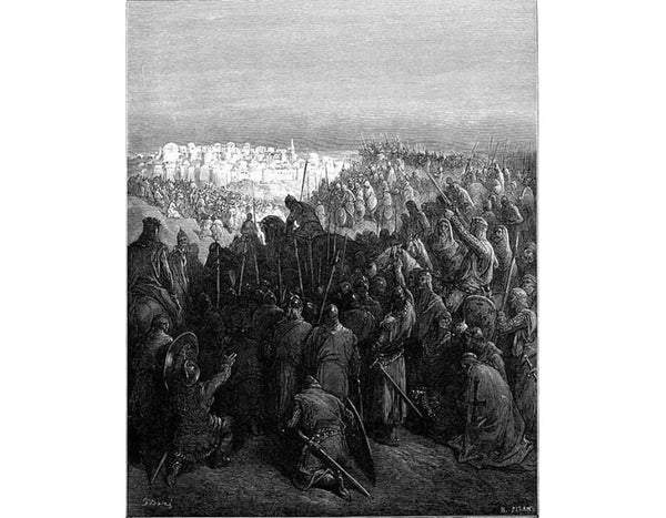 Enthusiasm of Crusaders at the First View of Jerusalem 