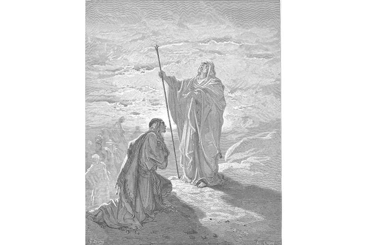 Samuel Blesses Saul 