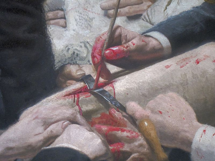 The Gross Clinic (detail) 