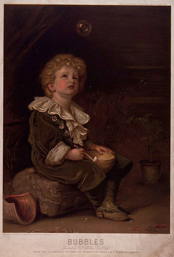 Bubbles Painting by John Everett Millais