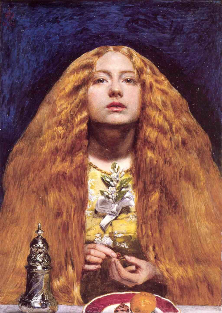 The Bridesmaid Painting by John Everett Millais