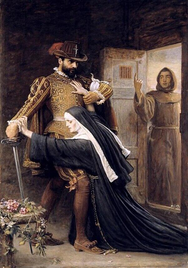 Mercy - Saint Bartholomew's Day, 1572 Painting by John Everett Millais