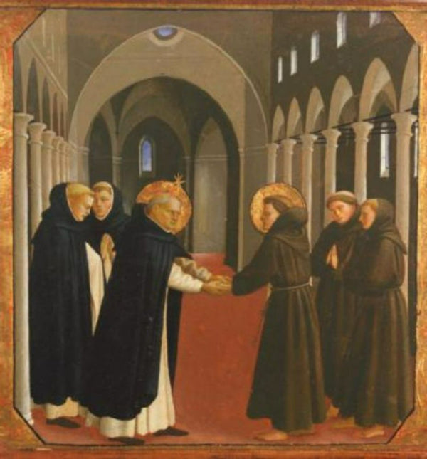 The Meeting of Sts Dominic and Francis of Assisi