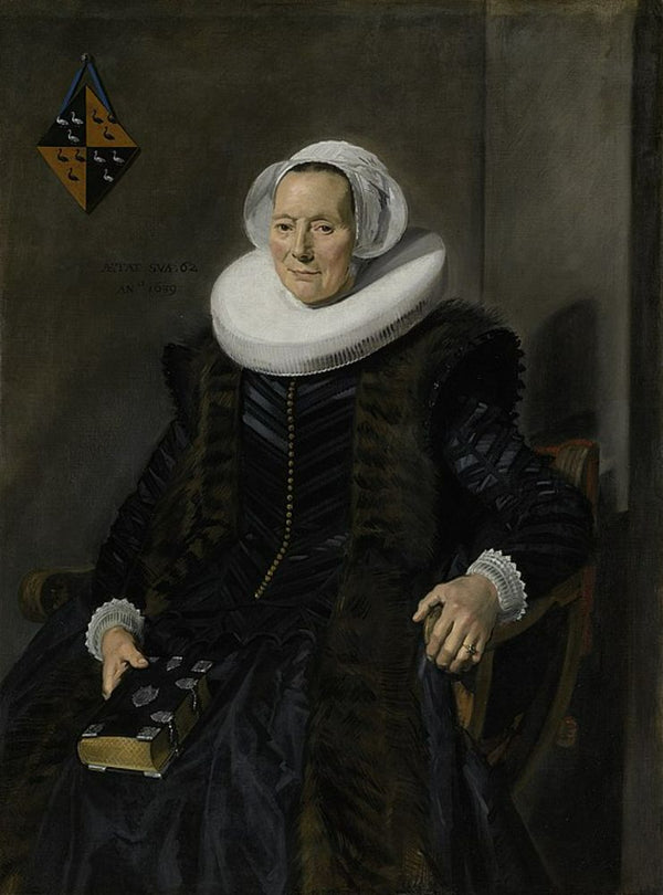 Portrait of Maritge Claesdr. Vooght, wife of Pieter Olycan 