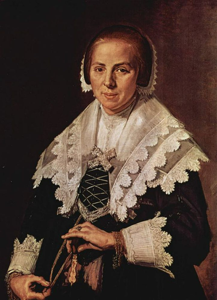 Portrait of a Woman with a Fan 