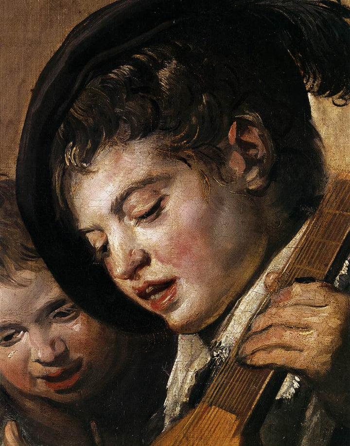 Two Boys Singing (detail) c. 1625