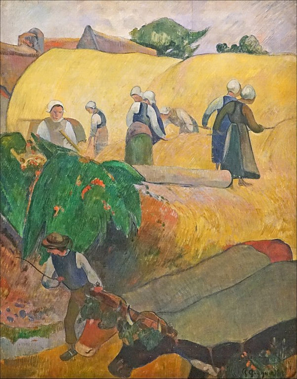 Haymaking In Brittany 