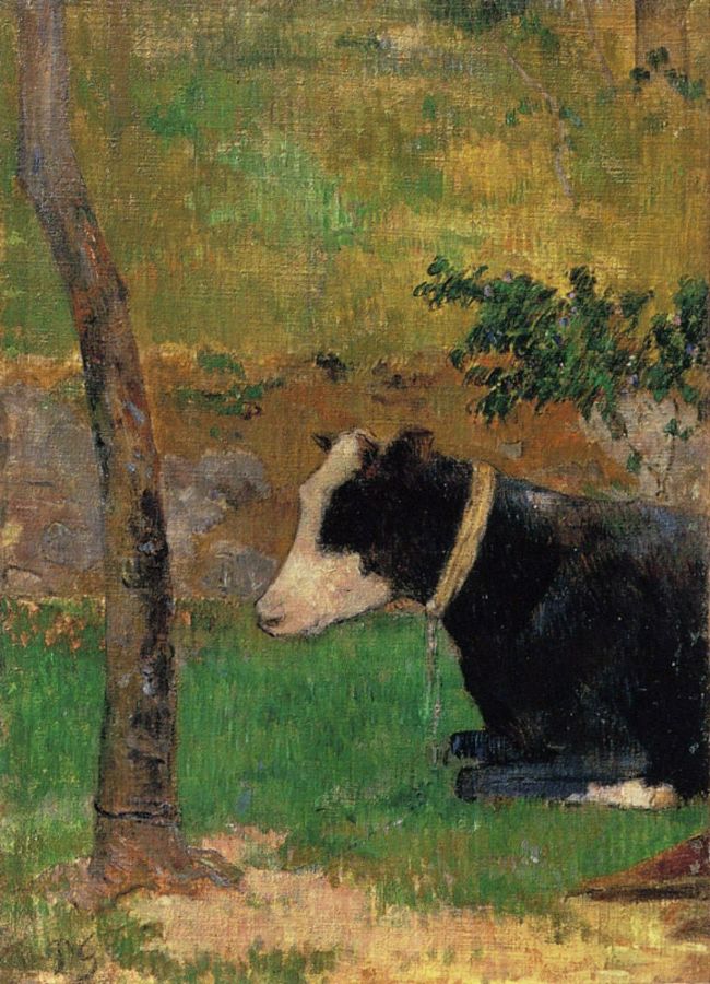 Kneeling Cow 