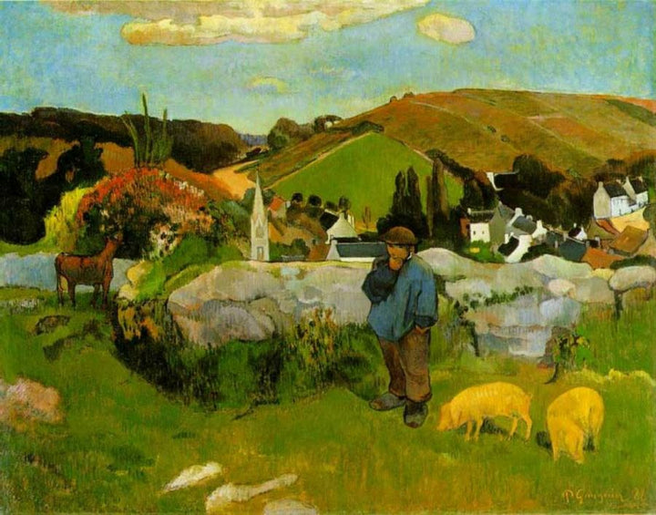 The Swineherd, Brittany 