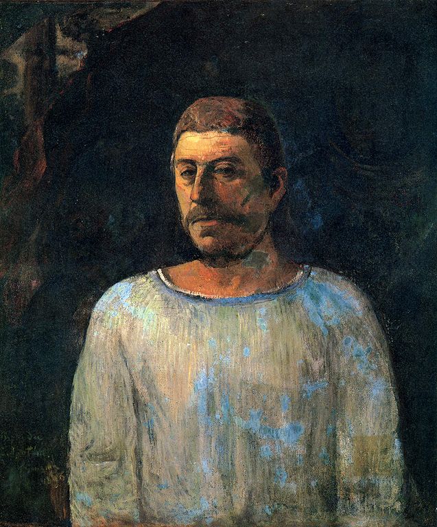 Self-portrait pres du Golgotha 